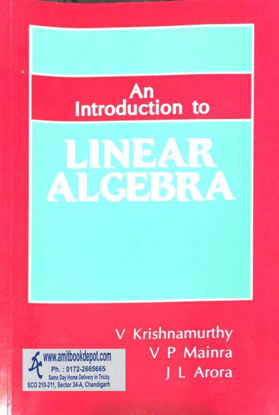 An Introduction to Linear Algebra (NEW)